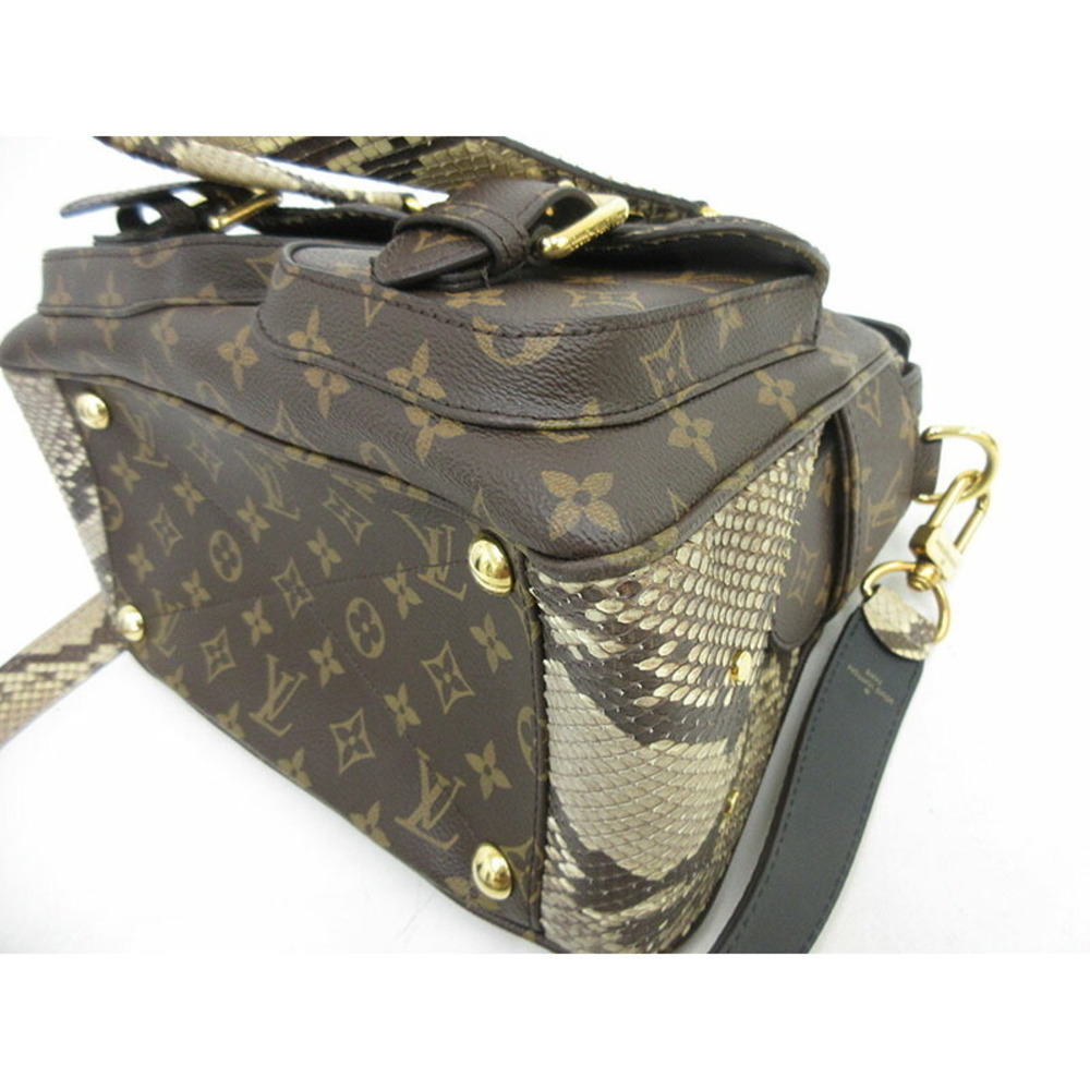 Louis Vuitton Python Manhattan Bag Shoulder Bag - image 5